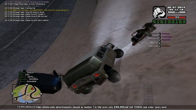 Italy Mafia SAMP - Sultan gets stuck. смотреть онлайн