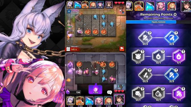 DEFENSE WAR : DESTINY CHILD | PVP WITH WEREWOLF IN 1-MIN LUCKY GAMEPLAY смотреть онлайн