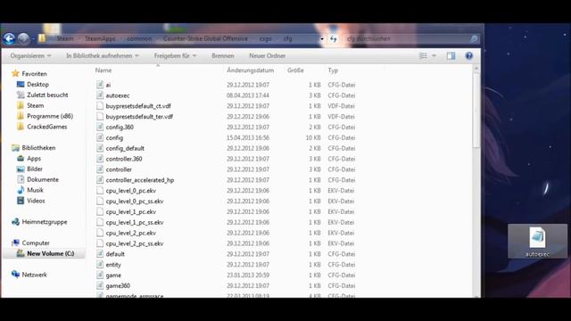 CS:GO Tutorials2 Wie lade ich eine CFG/Config/autoexec Ingame_German смотреть онлайн