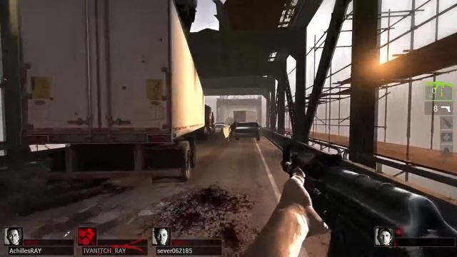 Left 4 Dead 2. Мост. Лёха, беги!!! - gameplay by [RAY] смотреть онлайн