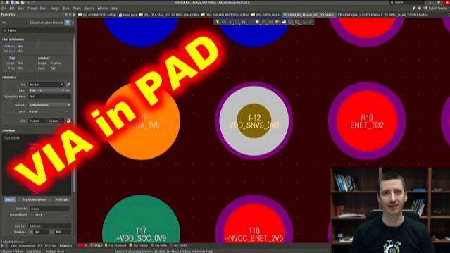 Using VIA in PAD? What you need to know - Guidelines, dimensions and more ... смотреть онлайн