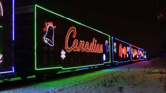 The CP Holiday Train ***Christmas Train*** Montreal, Canada