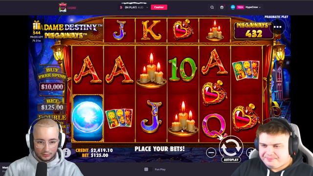 THE BIGGEST FULLSCREEN Of HEARTS EVER On MADAME DESTINY!! смотреть онлайн