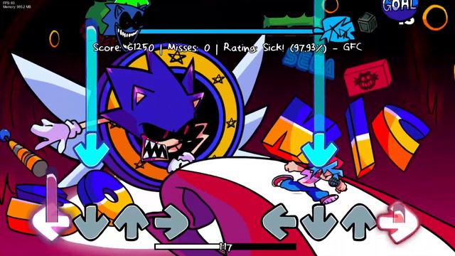 FNF Final Escape Full Combo (Sonic.exe 2.5/3.0) смотреть онлайн