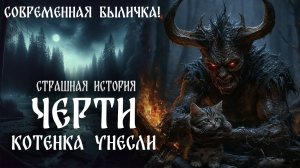 Страшная история "Черти котенка унесли"
