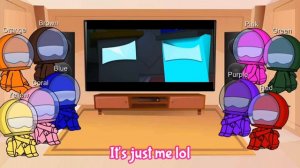 Among us reacts to Emergency Meeting song || GCMV || Season 2 Part 17