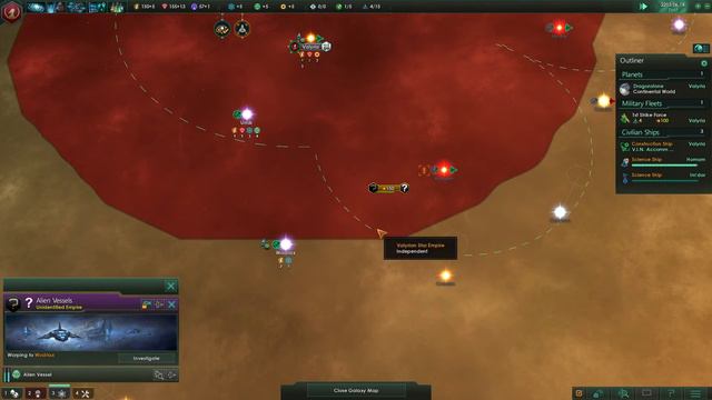 Stellaris (Valyrian Star Empire) - E03 - Space Monsters смотреть онлайн
