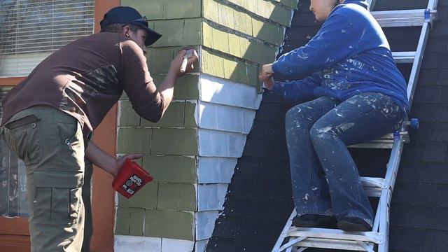 HOW MUCH TO PAINT HOUSE EXTERIOR | diy painting the exterior of your home смотреть онлайн