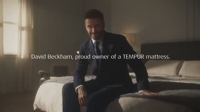 Новый ролик Tempur с Дэвидом Бекхэмом смотреть онлайн