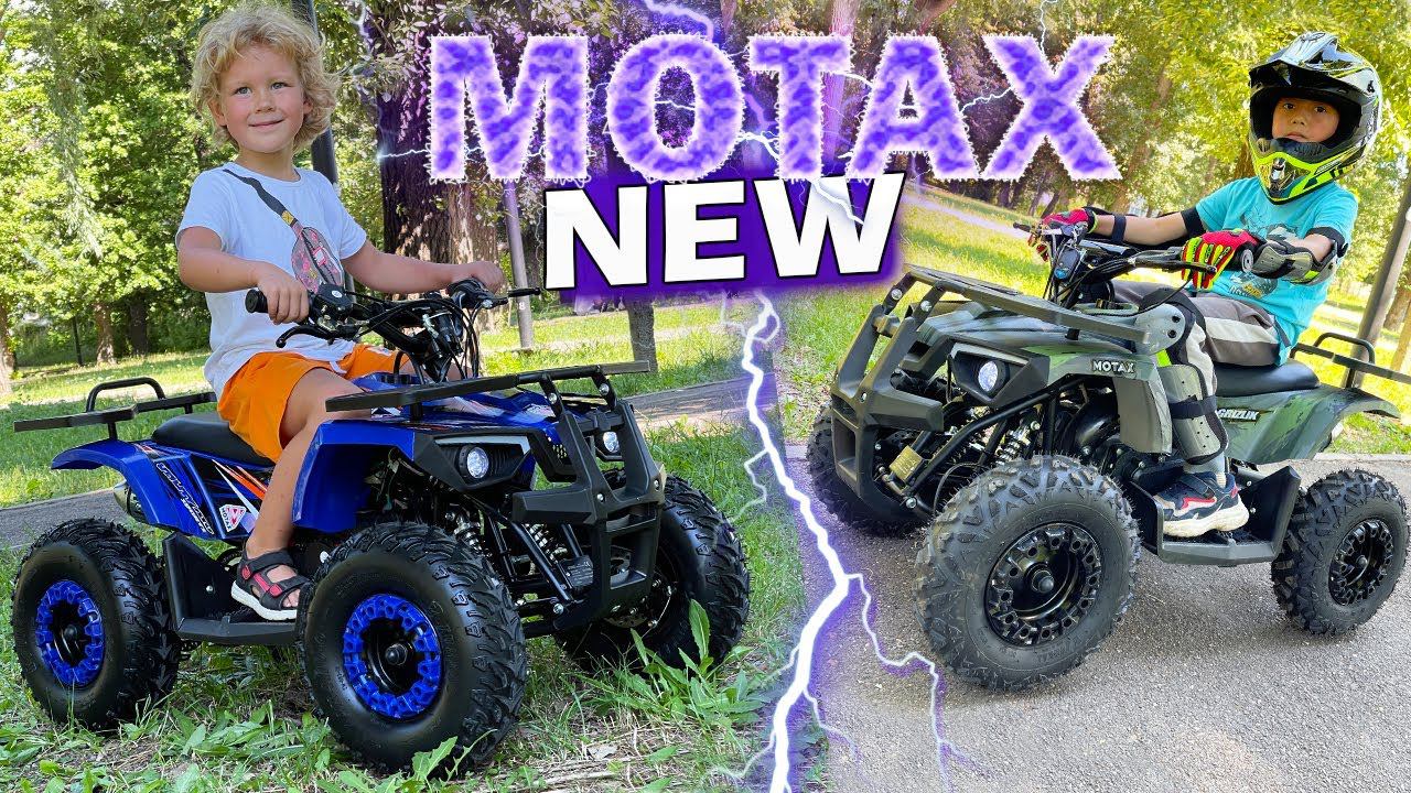Квадроцикл бензиновый MOTAX ATV GRIZLIK Х16 ES 49cc Мини-Гризли с электро стартером смотреть онлайн