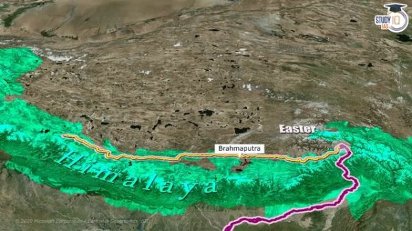 Brahmaputra River System Through Map | Tributaries of Brahmaputra | UPSC Prelims & Mains