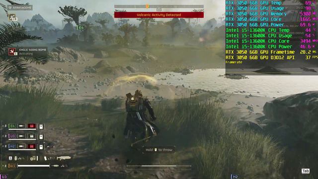 RTX 3050 6GB -Helldivers 2 Gameplay Test Using Medium Settings- 🐺 смотреть онлайн