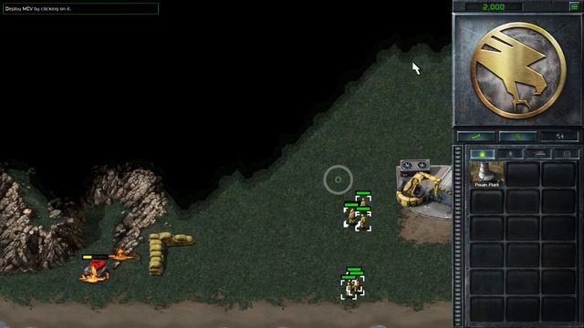 Command & Conquer Remasterd - GDI Mission 1 (X16-Y42) смотреть онлайн