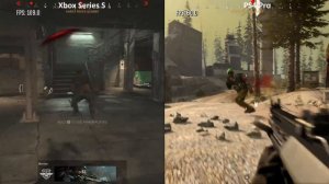 Xbox Series S vs PS4 Pro: WARZONE