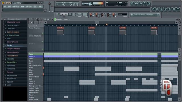 Dramatic Piano & Orchestra Rap Beat - Tomik (FL Studio) смотреть онлайн
