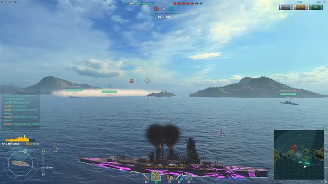 World of Warships Season 3 Ranked Arp Kongo смотреть онлайн