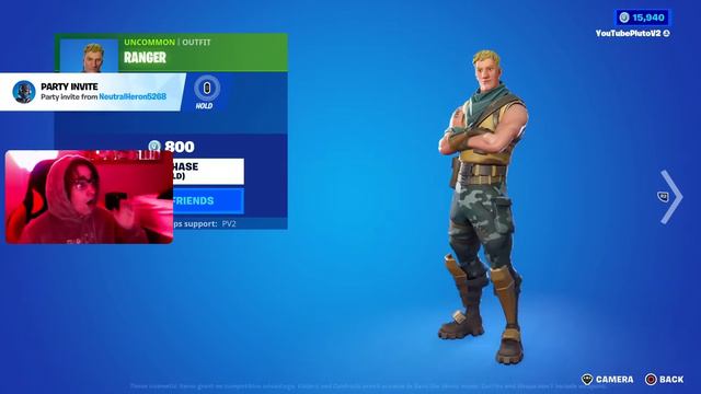Fortnite Item Shop SUPER RARE RANGER IS BACK! [January 29th, 2023] (Last Seen 1,162 Days Ago) смотреть онлайн