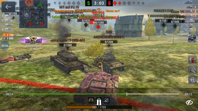 Мастер на Т95 - Master On A T95 Tank ( Wot Blitz ) блиц