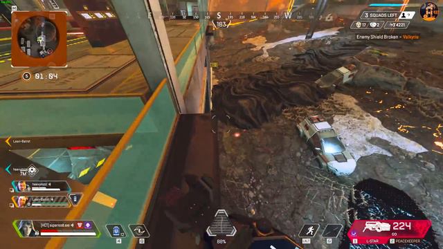INSANE ASH 20 KILLS AND RANDOM RECOGNIZED ME IN INTENSE GAME (Apex Legends Gameplay) смотреть онлайн