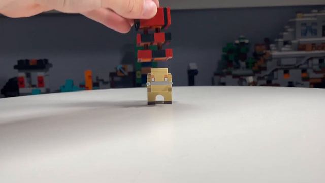 Lego Minecraft nether bastion review смотреть онлайн