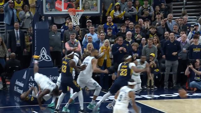 EVERY ANGLE of Anthony Edwards INSANE GAME-SEALING BLOCK 👀 | March 7, 2024 смотреть онлайн