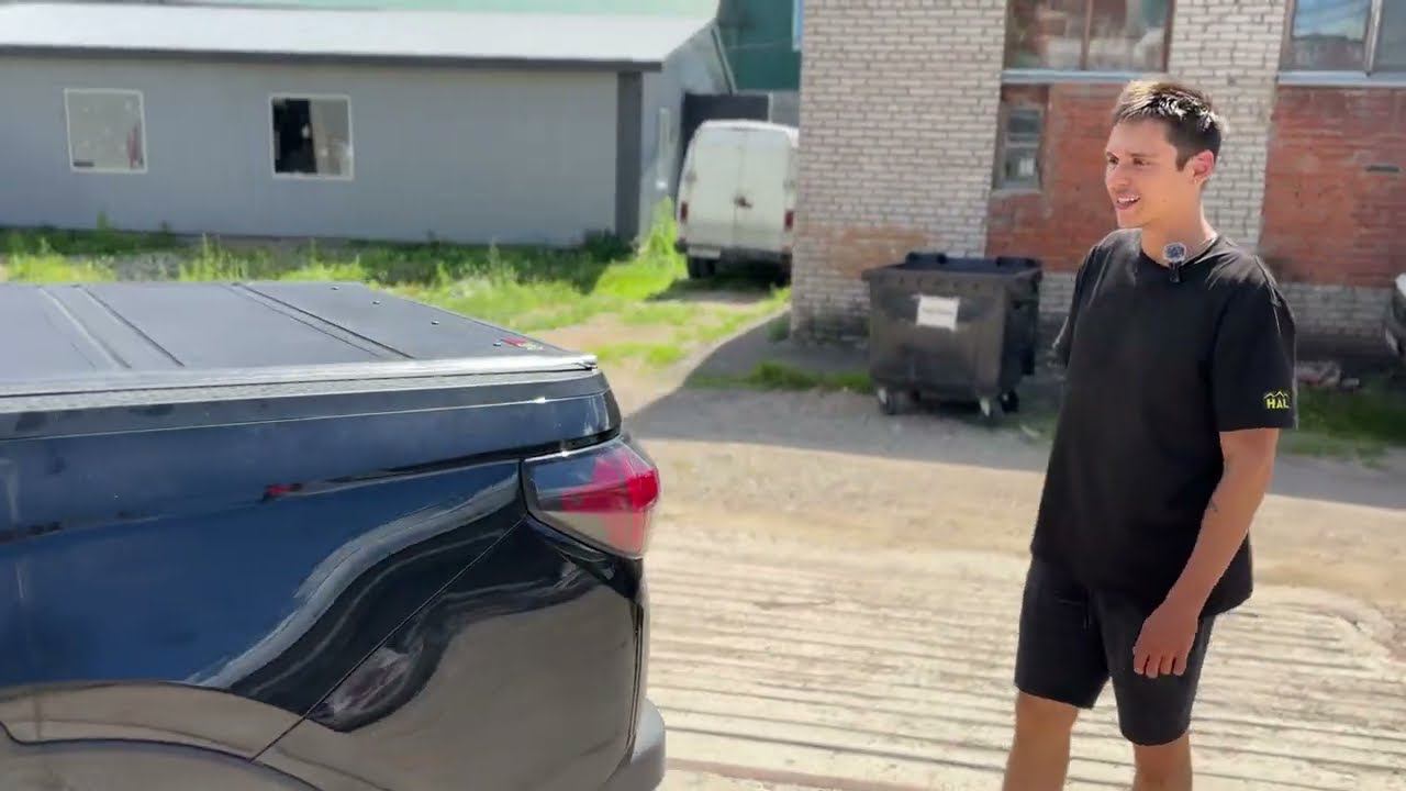 Крышка HAL 4-х секционная standart на пикап HYUNDAI SANTA CRUZ смотреть онлайн