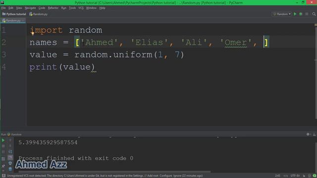 71.Python tutorial - import random - توليد قيم عشوائية смотреть онлайн
