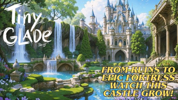 Строим из Руин До Замка Нашей Мечты в Tiny Glade