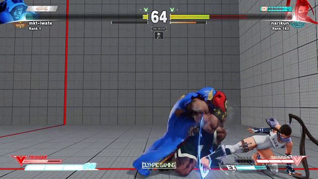 mkt-iwate (Balrog) Vs Narikun (Ibuki) [Street Fighter 5] [Gameplay] смотреть онлайн