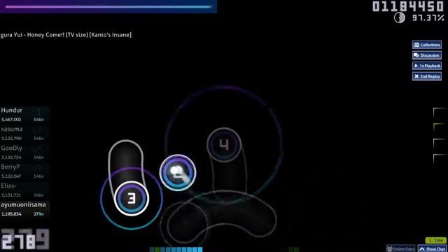 Ogura Yui - Honey Come!! (TV size) FC 96.64% 105 pp смотреть онлайн