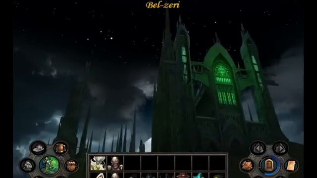 HoMM V Heroes of Might & Magic 5 Necropolis town fly-trough смотреть онлайн