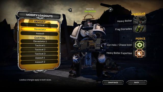 Warhammer 40k: Space Marine: Black Templars Chapter All classes смотреть онлайн
