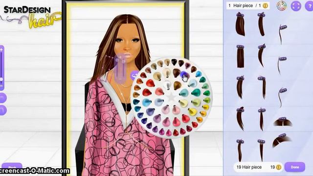 Stardoll-Straight Shades Of Brown Hair Tutorial! смотреть онлайн
