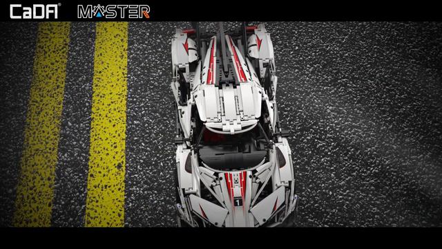 CaDA Bricks Master Series C61053W V12 Hypercar | Designed by SuhWan Ji смотреть онлайн
