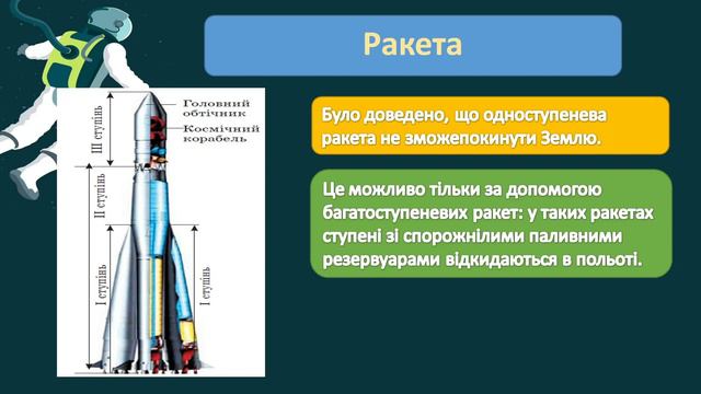 Урок 72. Реактивний рух. Фізичні основи ракетної техніки. Досягнення космонавтики. 9 клас смотреть онлайн