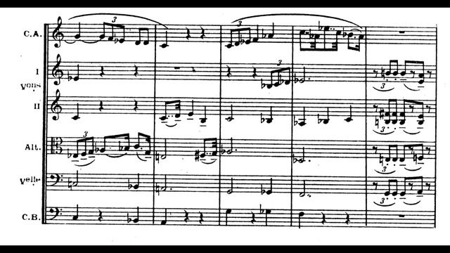 Arthur Honegger - Concerto da Camera for Flute, English Horn and Strings (1948) [Score-Video] смотреть онлайн