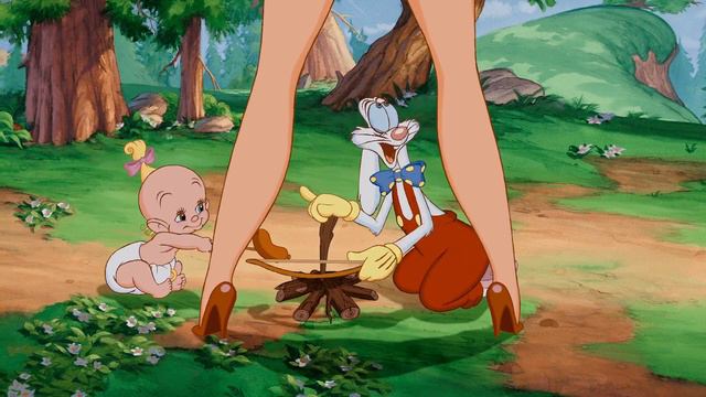 Trail Mix-Up (1993) Jessica Rabbit The Park Ranger