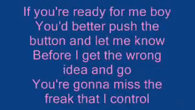 Sugababes- Push the button with lyrics смотреть онлайн