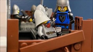 Rebellion | Black Falcons siege | Lego Castle Battle Stop Motion