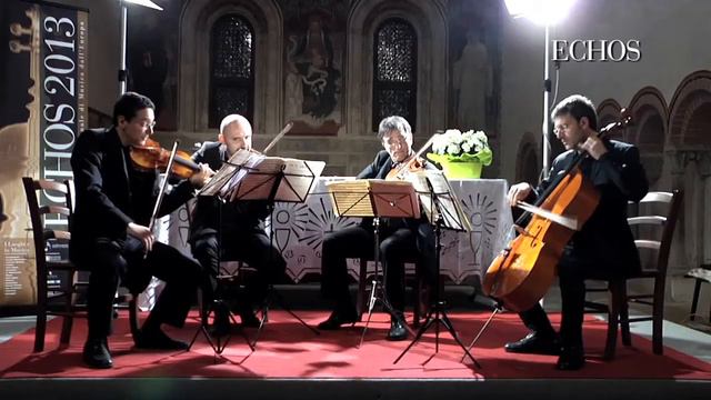 ECHOS 2013. I LUOGHI E LA MUSICA. CONCERTO DEL QUARTETTO ARCHIMEDE A RIVALTA SCRIVIA. смотреть онлайн