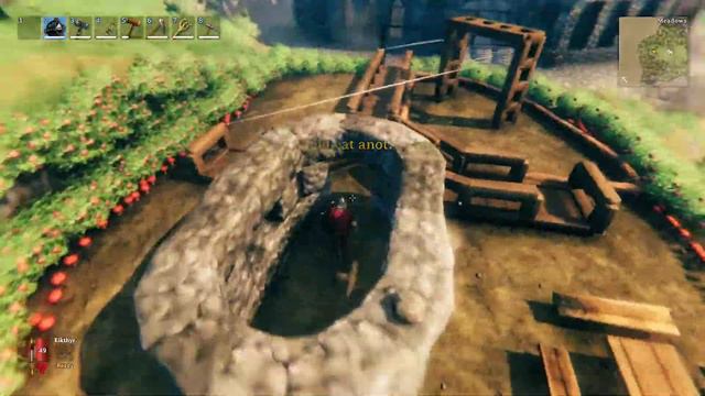Valheim Lets Build a Playground for Colloseum with Timelapse смотреть онлайн