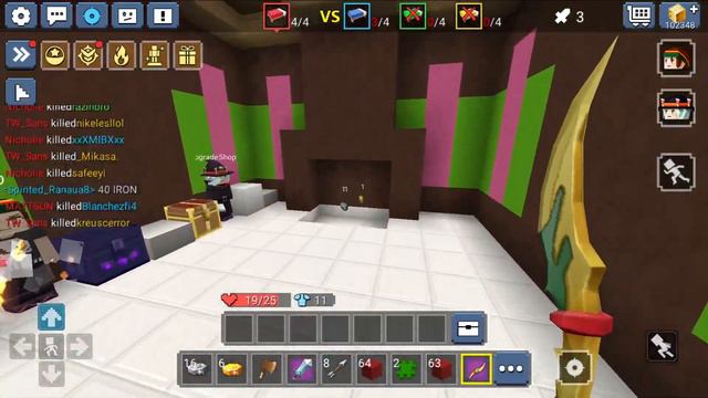 PINK SCARF SKIN! NEW FREE SKIN EVENT in Blockman Go (BedWars) смотреть онлайн
