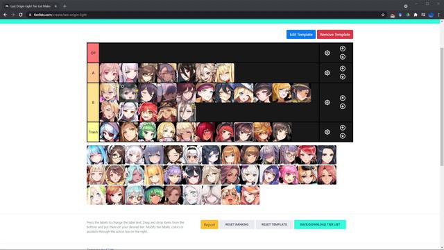 Last Origin: Tier List Part1 - Light Unit - смотреть онлайн