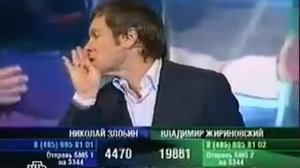 "К Барьеру" В.Жириновский vs Н.Злобин