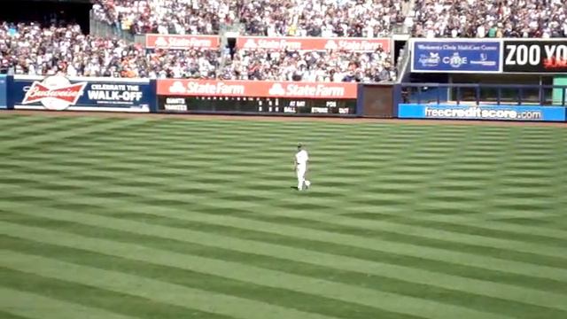 Enter Sandman by Metallica at Mariano Rivera Day, Yankee Stadium 9-22-13 смотреть онлайн
