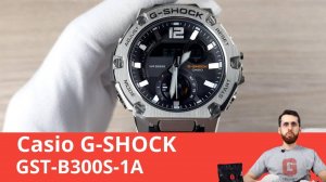 Стальные G-SHOCK на все случаи жизни / Casio GST-B300S-1A