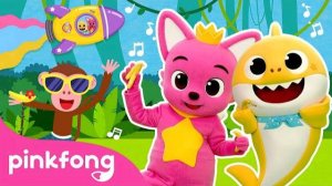 Dance Time with Cheeky Monkey! | Dance Adventure | Cartoon & Dance | Pinkfong Baby Shark