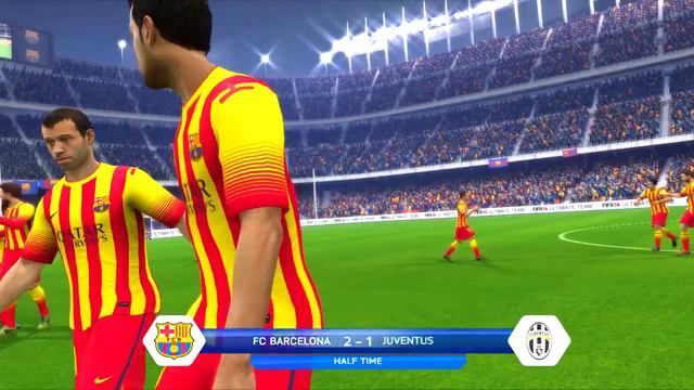 FIFA 14: Juventus vs FC Barcelona (HD Full Online Gameplay) смотреть онлайн