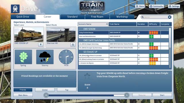 Train Simulator 2016 Looking At Steam Engine!! смотреть онлайн