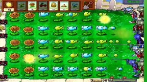 Растения против Зомби мультфильмы для детей Прохождение игры на ПК серия 1.